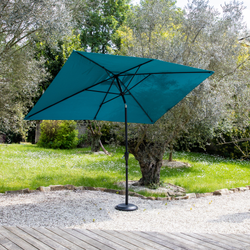 Paraguas rectangular HAPUNA 2x3m azul