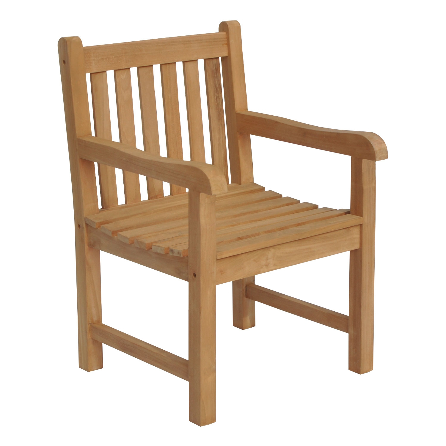 Fauteuil jardin exterieur teck, chaise jardin coloré accoudoir bois
