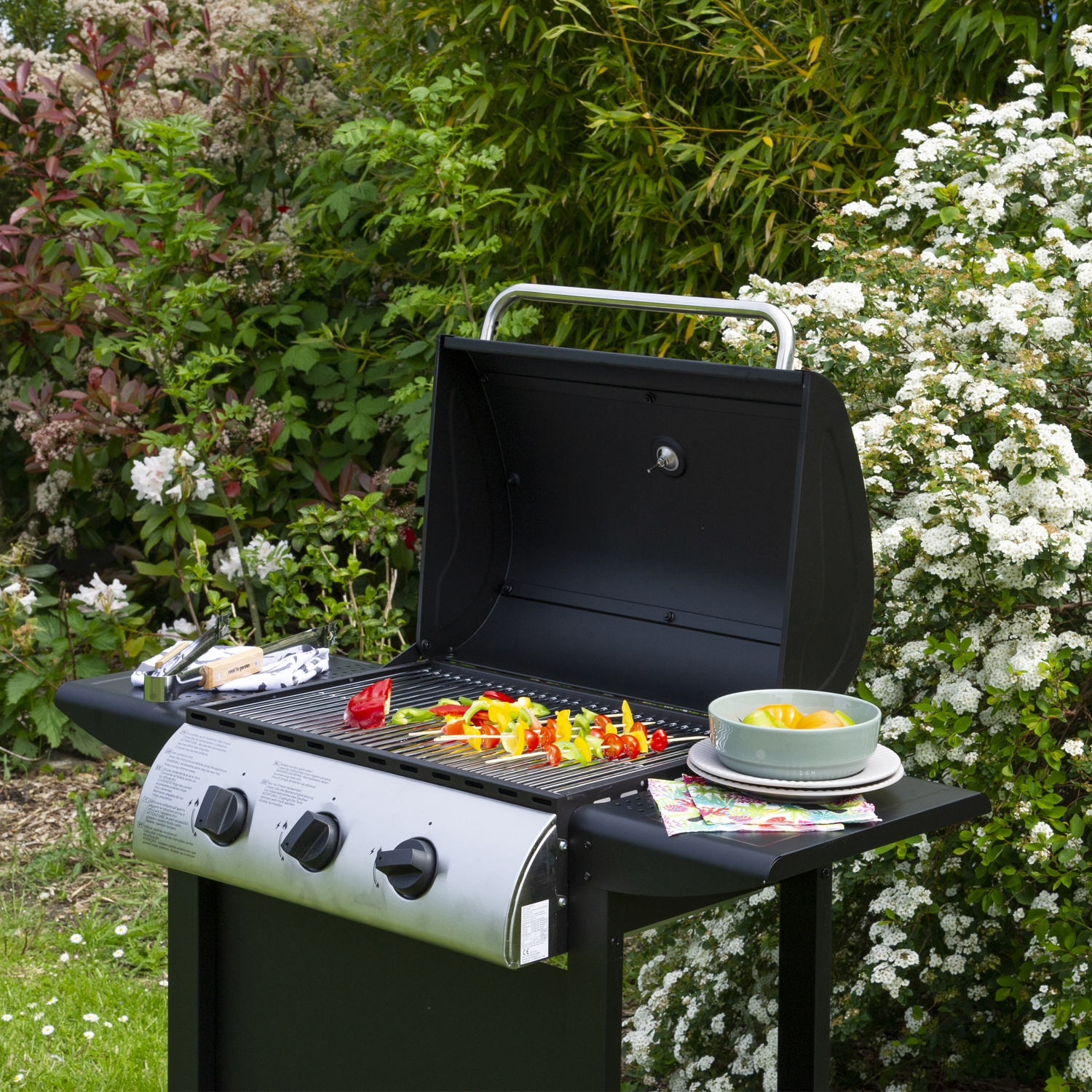 Housse de barbecue sur chariot - taille moyenne - rectangulaire COOK IN  GARDEN
