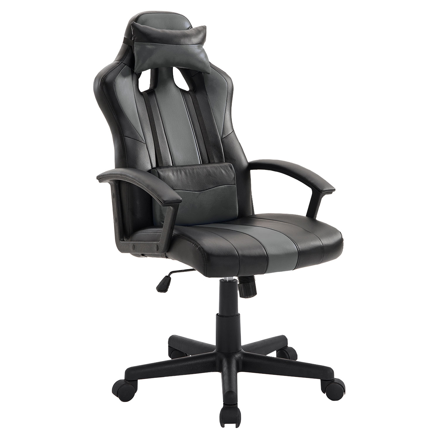 Chaise gaming chaise de bureau TURBO grise/noire
