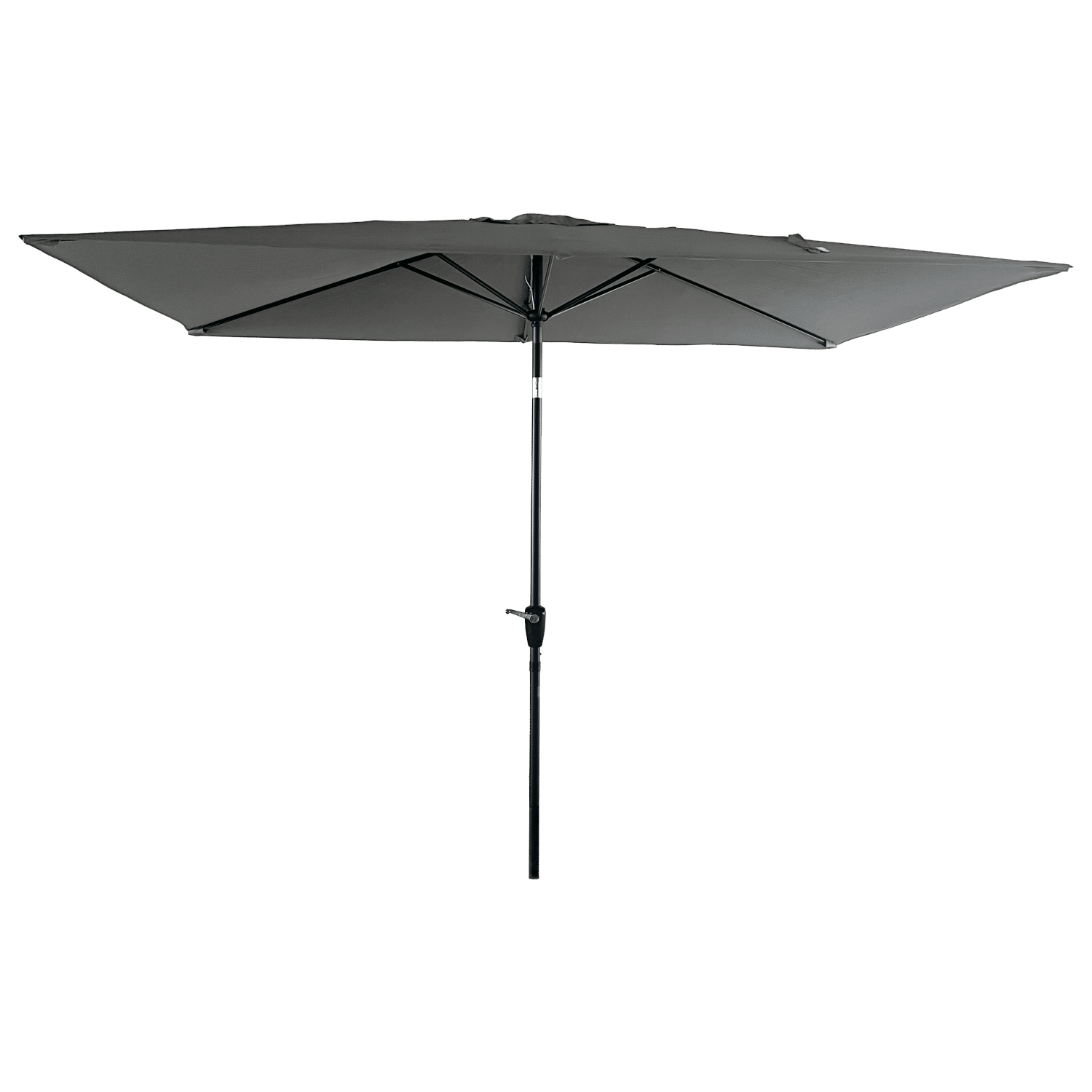 Parasol droit HAPUNA rectangulaire 2x3m gris