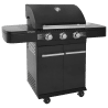 Cook'in Garden - Barbecue au gaz FYRA avec thermomètre - 3 brûleurs
