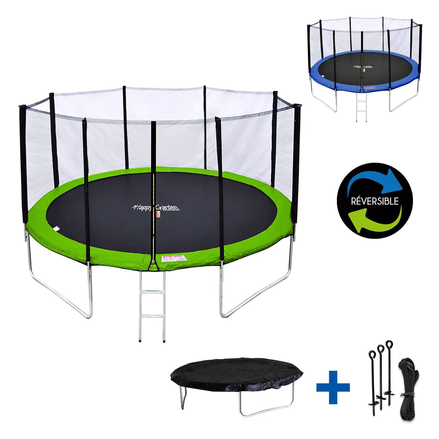 Kit d'ancrage pour trampoline DOMYOS