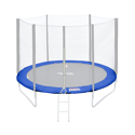 Matelas de protection réversible pour trampoline Ø245cm CANBERRA - vert/bleu
