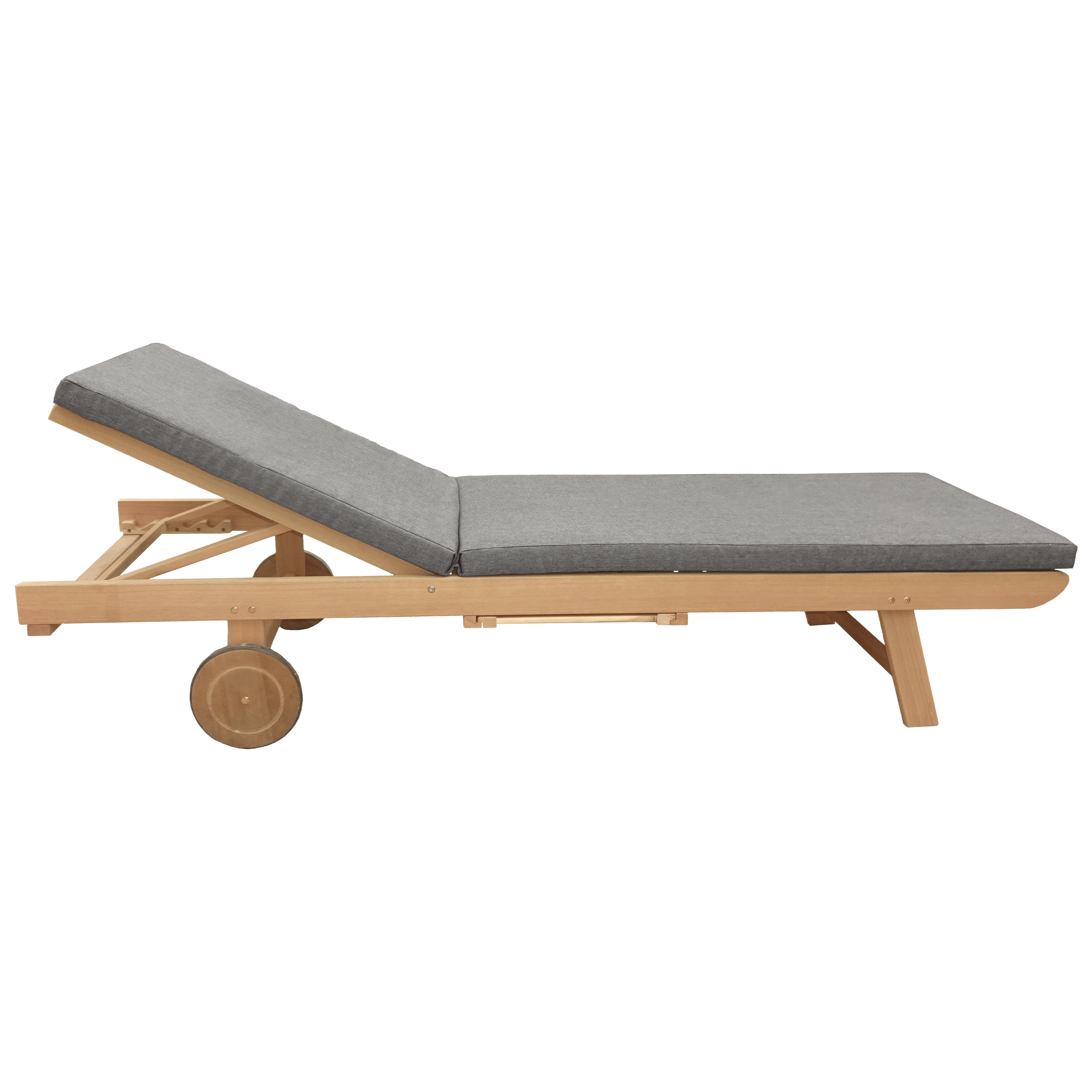 Sinlikon Bain De Soleil Pliant Avec Coussin - Chaise Longue Pliable Extérieur, Positions Réglables, Léger Et Facile à Nettoyer