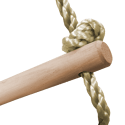 Soulet - Echelle pour portique 5 barreaux bois et corde