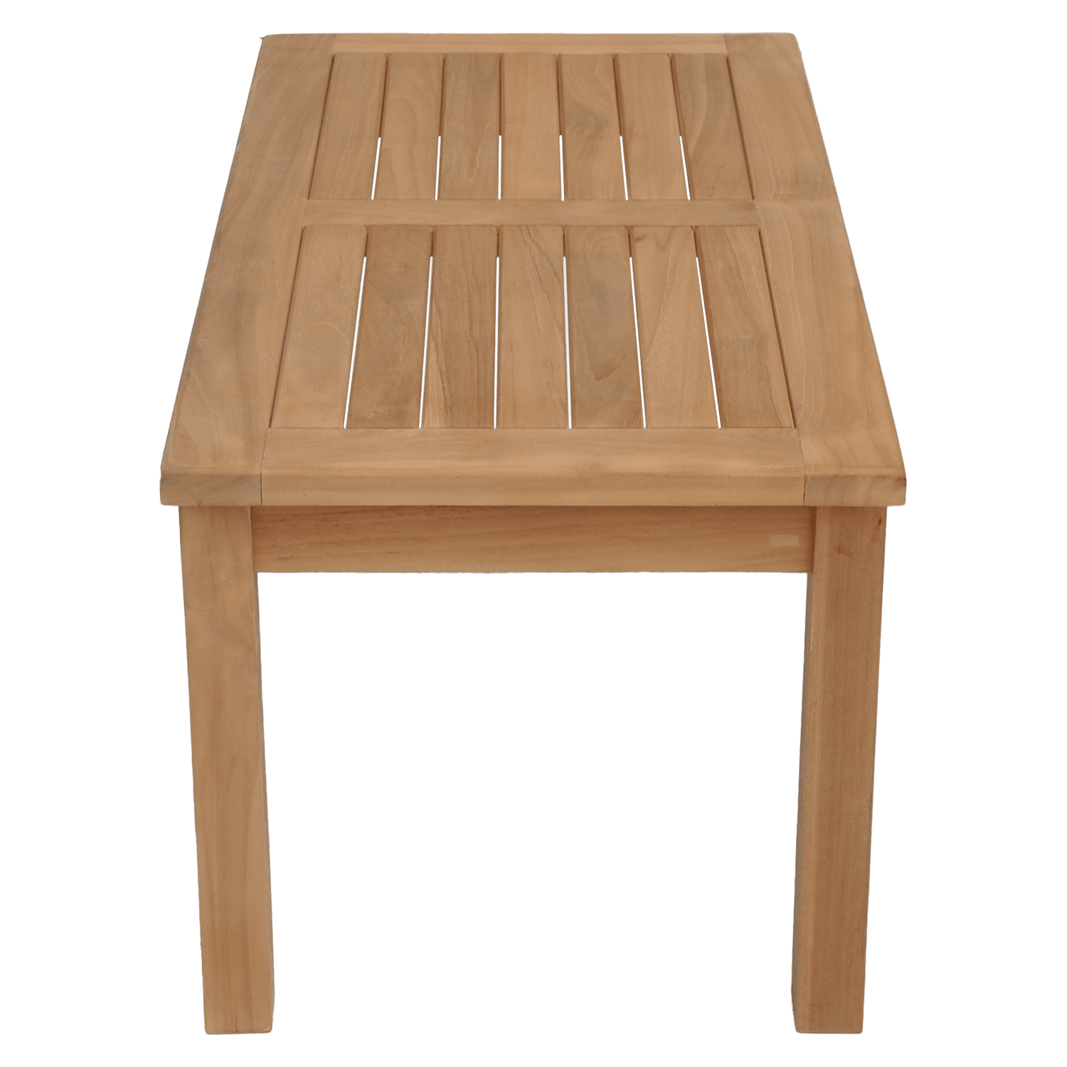 Table basse rectangulaire 100cm en teck KUTA