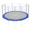 Matelas de protection réversible pour trampoline Ø430cm MELBOURNE - vert/bleu
