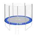 Matelas de protection réversible pour trampoline Ø305cm ADELAÏDE - vert/bleu