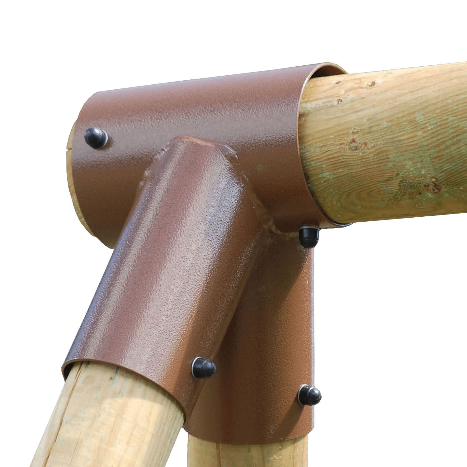 Soulet - Portique en bois 3 agrès avec balançoire disque TIAGO