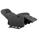 Fauteuil inclinable MAX gris anthracite