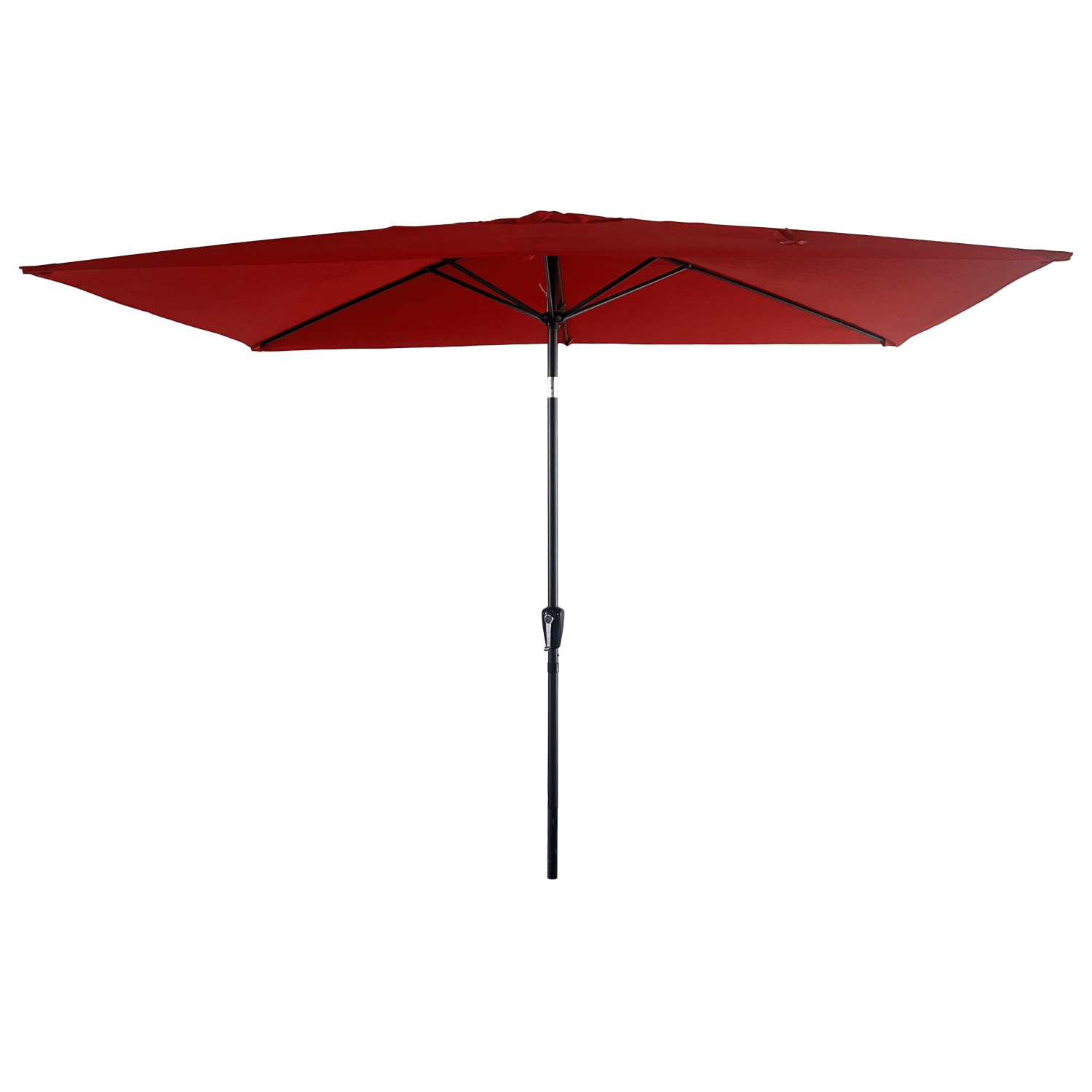 Parasol droit HAPUNA rectangulaire 2x3m rouge