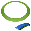 Matelas de protection réversible pour trampoline Ø305cm ADELAÏDE - vert/bleu