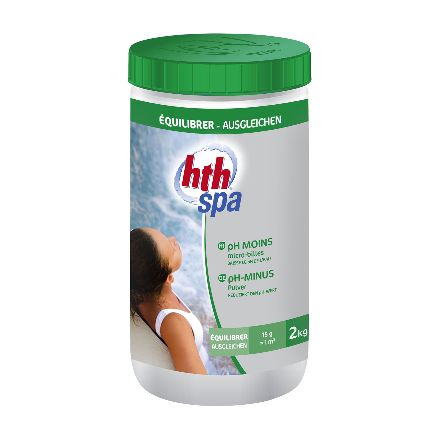 Micro-billes pH MOINS HTH pour spa gonflable