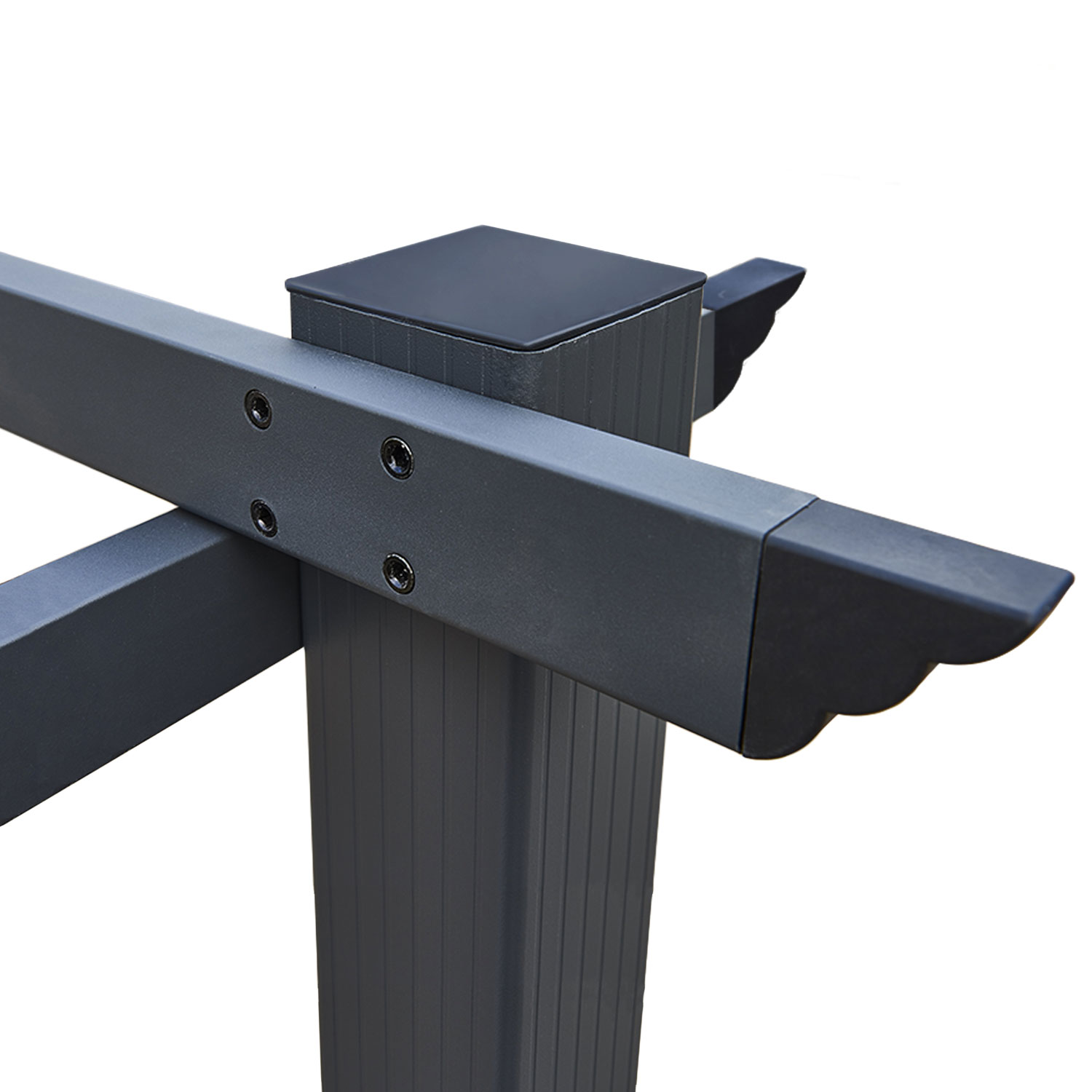 Pérgola independiente 3 × 4m CASSIS topo - estructura de aluminio
