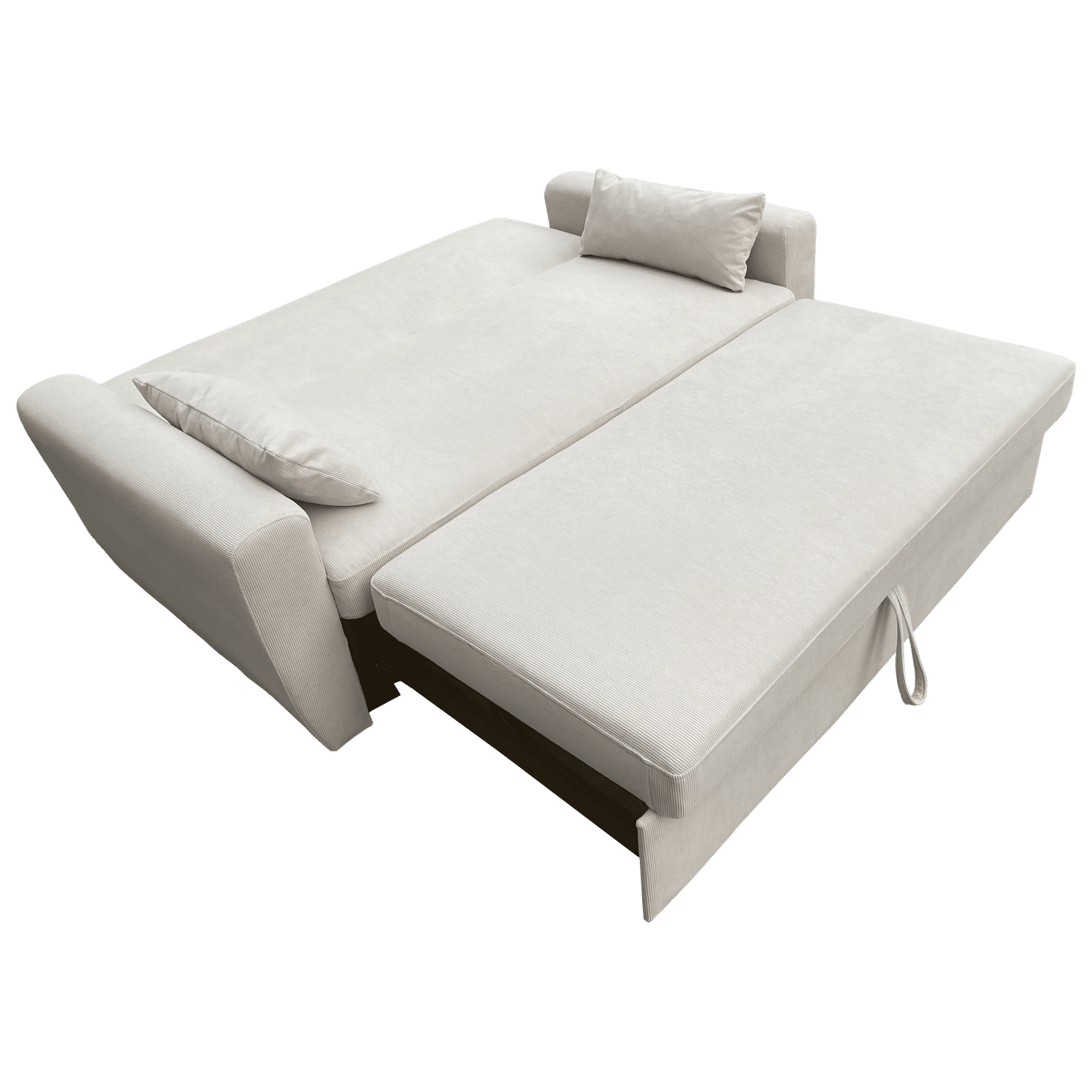 Sofá cama de pana beige 2 plazas MATT