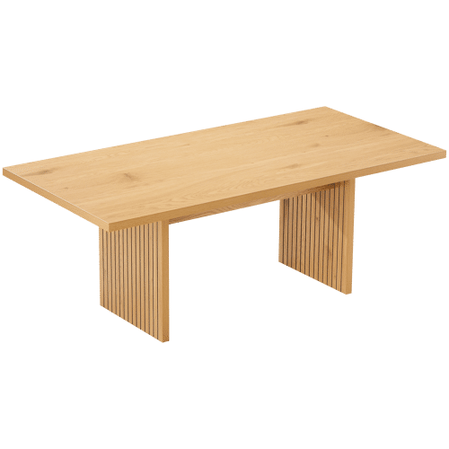 Mesa de centro de madera de...